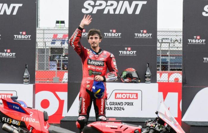 MotoGP: Bagnaia wins the sprint in Japan and grabs a few points behind Martin