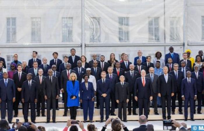 Opening of the 19th Francophonie Summit at the Château de Villers-Cotterêts