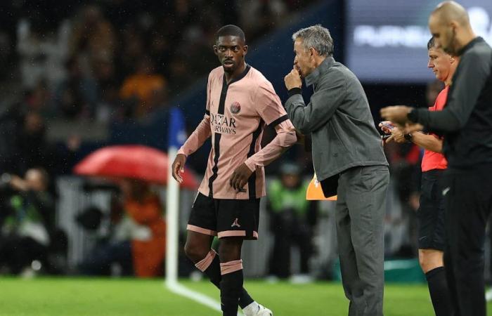 The choice of Luis Enrique that Ousmane Dembélé did not understand at the start of the season