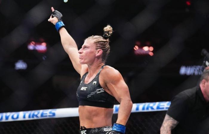 Kayla Harrison ‘selfishly’ hopes former teammate Amanda Nunes returns from retirement