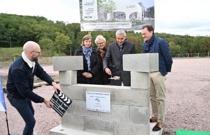 LE CREUSOT: The first stone of the Le Magic complex has been laid… and it’s not cinema