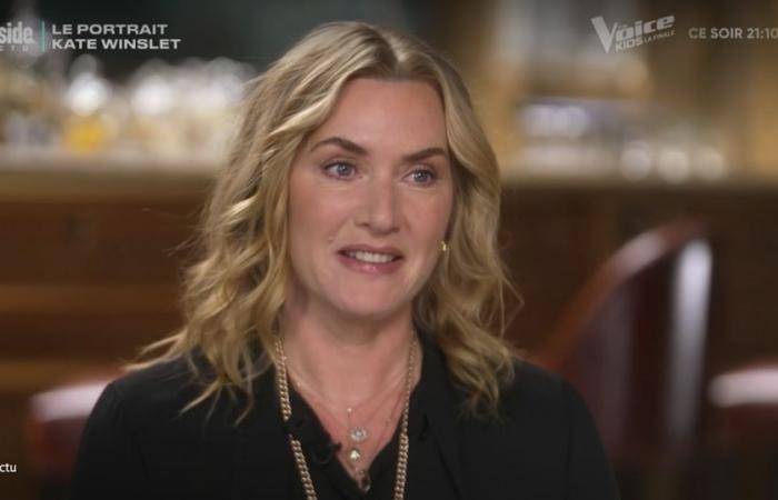 Kate Winslet confides on TF1 about a painful episode from her childhood