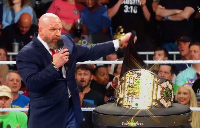 WWE Bad Blood : Triple H annonce le Crown Jewel Championship