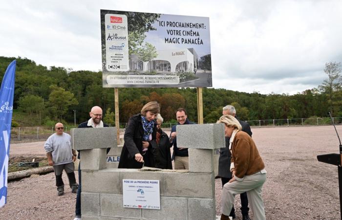 LE CREUSOT: The first stone of the Le Magic complex has been laid… and it’s not cinema