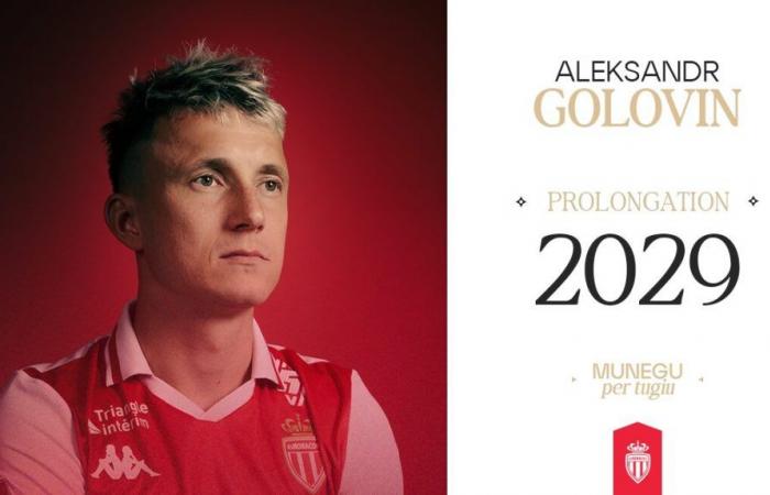 Aleksandr Golovin, Red and White until 2029!