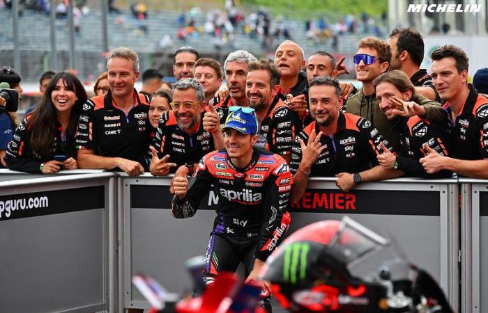 MotoGP Japan J2, Maverick Vinales (Aprilia Q3/S9): “The Ducati is impregnable in a straight line”