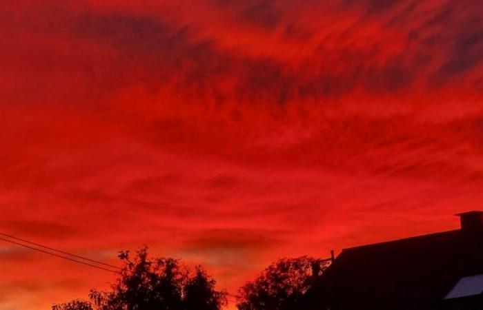 Red, pink, orange: here are your most beautiful photos of the sky this morning, but are they the Northern Lights?