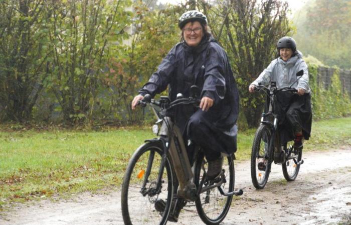 they talk about their first outing on the Vélo bressuiraise