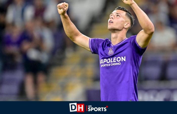 Anderlecht – Standard: Simić opens the scoring (LIVE, 1-0)