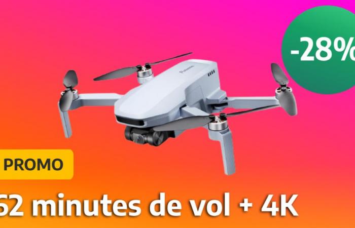 Film in 4K without breaking the bank with this drone on sale at -28% at Amazon