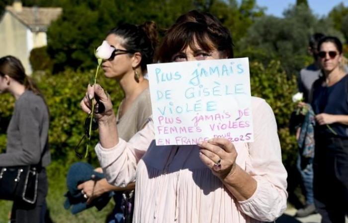 In Mazan, victims of violence march in support of Gisèle Pélicot (photos and videos)