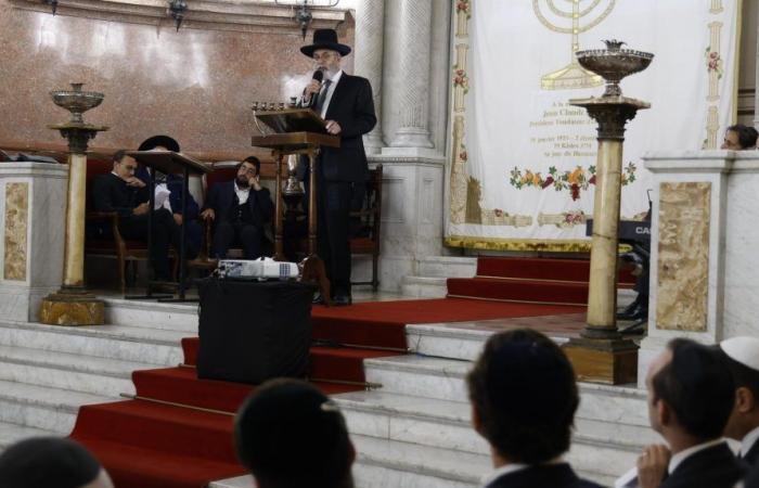 the very political speech of the chief rabbi in Marseille this Sunday evening