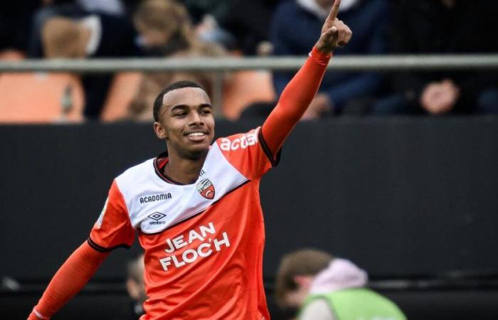 Lorient climbs to 2nd place, Guingamp takes on water in Clermont