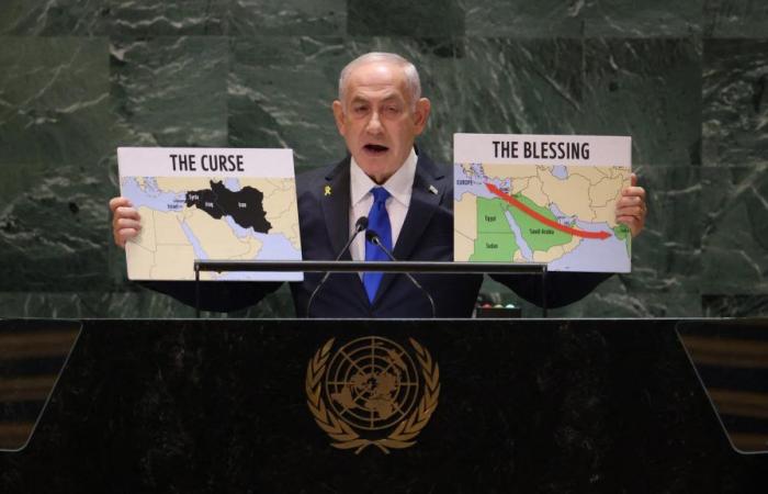 In Israel, Benjamin Netanyahu has “become a warmonger because he has no choice”