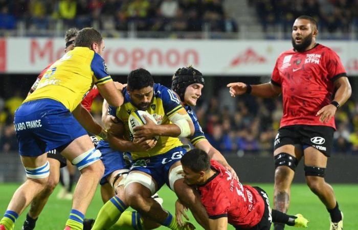 Top 14 – Clermont narrowly wins against Toulon and gets a breath of fresh air