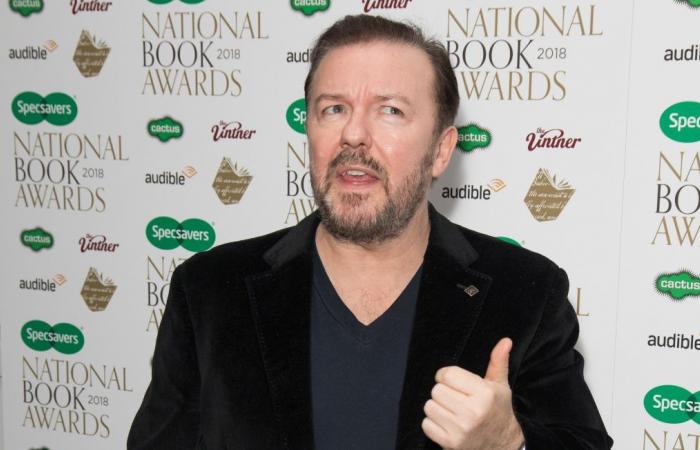 Ricky Gervais thanks the detractors of his show “Armageddon” which is a hit on Netflix