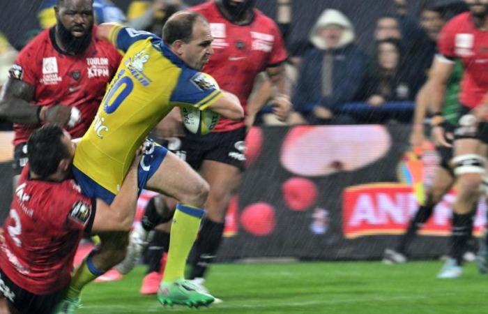 Clermont narrowly overthrows Toulon at the end of a tense end to the match