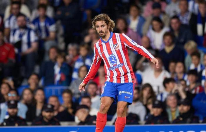 despite an assist from Griezmann, Atlético Madrid held in check by Real Sociedad