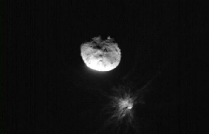 Study of a deflected asteroid by NASA | The Hera probe soon on its way