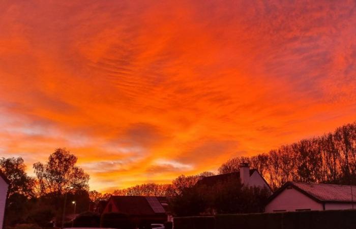 Red, pink, orange: here are your most beautiful photos of the sky this morning, but are they the Northern Lights?