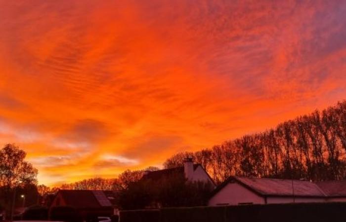 Red, pink, orange: here are your most beautiful photos of the sky this morning, but are they the Northern Lights?