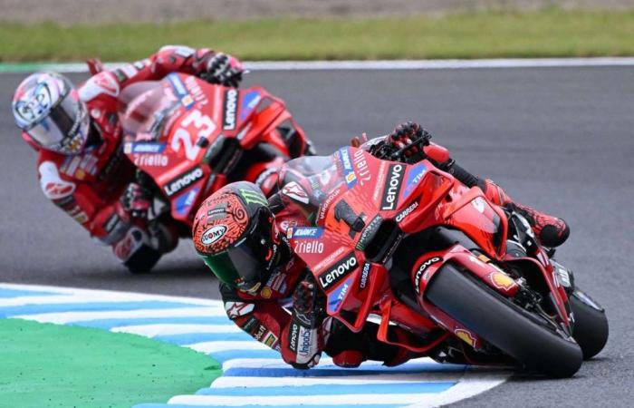 MotoGP: Francesco Bagnaia wins in Japan ahead of Jorge Martin