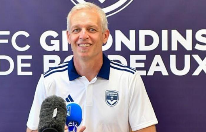 Girondins. Bruno Irlès reacts after the victory in Saumur (1-2)