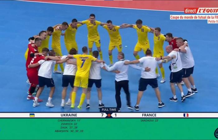 World Futsal | The sublime explosion in flight of the French in the small final