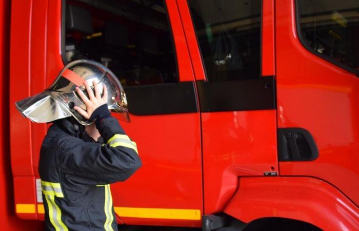 Why will the Rodez firefighters wear a special badge this fall?