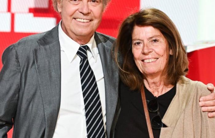 Marie-Anne Chazel alongside Michel Leeb and his wife Béatrice, accomplices for the return of Vivement Dimanche