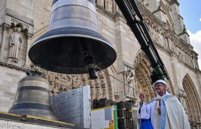 Notre-Dame de Paris: the eight bells have been reinstalled, two months before the reopening of the building