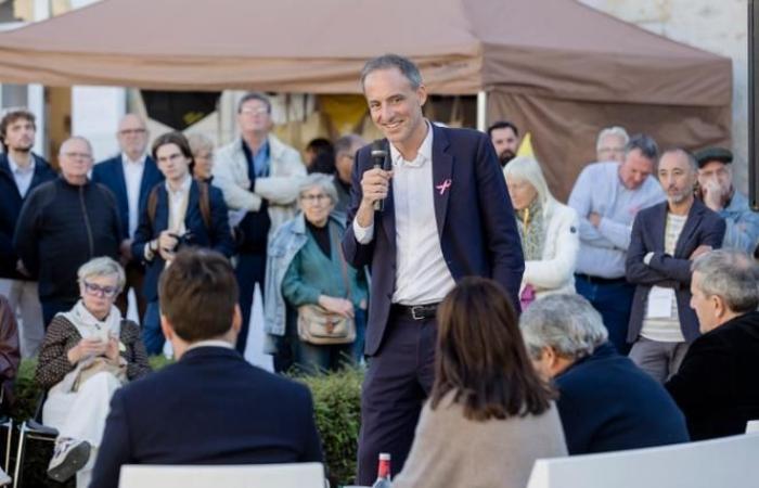 Raphaël Glucksmann makes his political comeback at La Réole and displays his ambitions to lead the left “to power”, without LFI