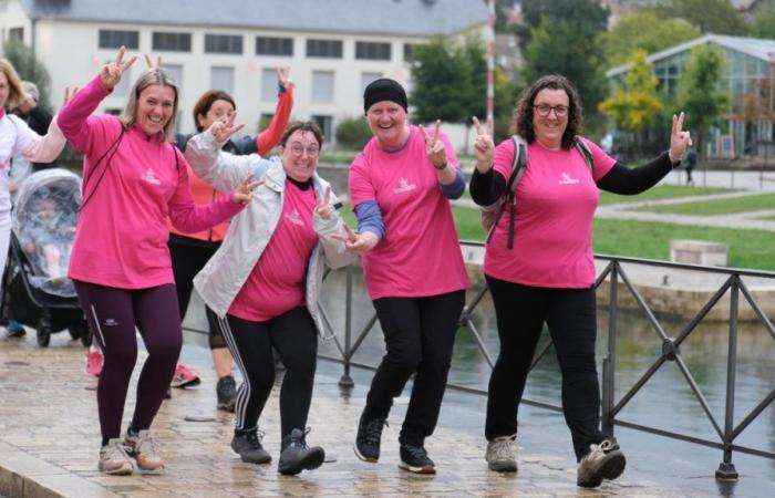 In Niort, 5,000 people wear pink against breast cancer