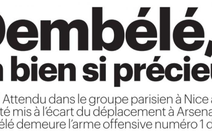 Nice/PSG, Dembélé, Pacho and Luis Enrique