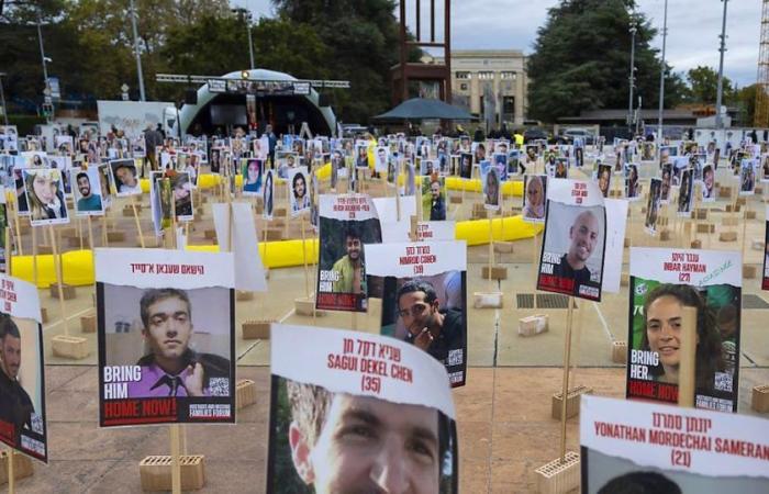 Middle East: 500 people gathered in Geneva for the release of hostages