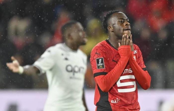 Stade Rennais. A flash of Ludovic Blas in the offensive grayness, the notes against Monaco