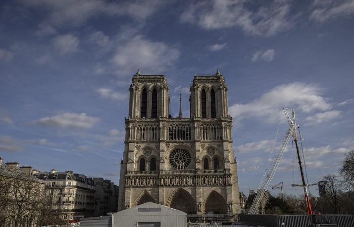 Notre-Dame de Paris construction site: refitting of the 8 bells completed