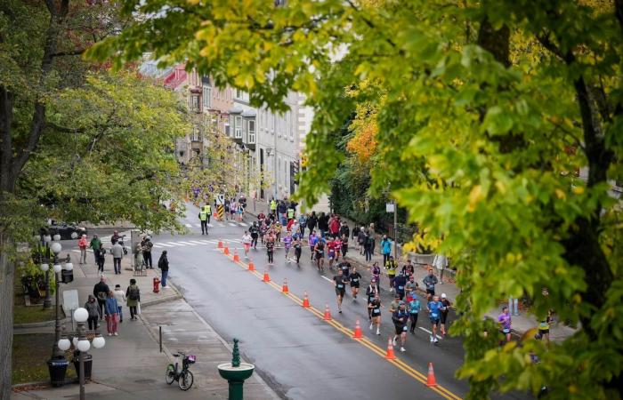 A successful 25th Quebec Marathon despite discomfort at the finish line