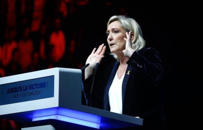 “Nice is the starting point of the great national union that we hope for”: Marine Le Pen cheers Eric Ciotti at the Palais Nikaïa