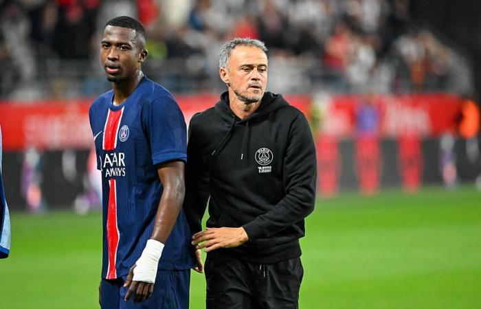 Nice/PSG, Dembélé, Pacho and Luis Enrique