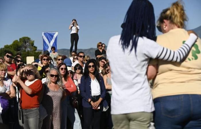 In Mazan, victims of violence march in support of Gisèle Pélicot (photos and videos)