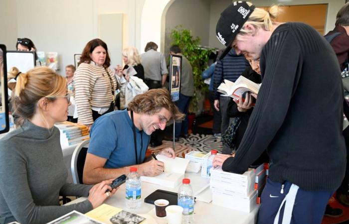 “We hear everywhere that people no longer read, but look, it’s full”: crowds at the Royat-Chamalières book fair