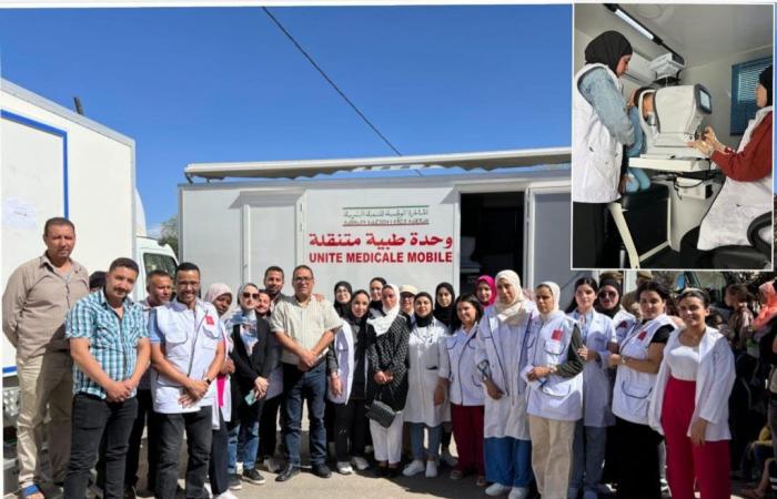 A medical convoy in the province of Ifrane for poor and difficult-to-access rural populations