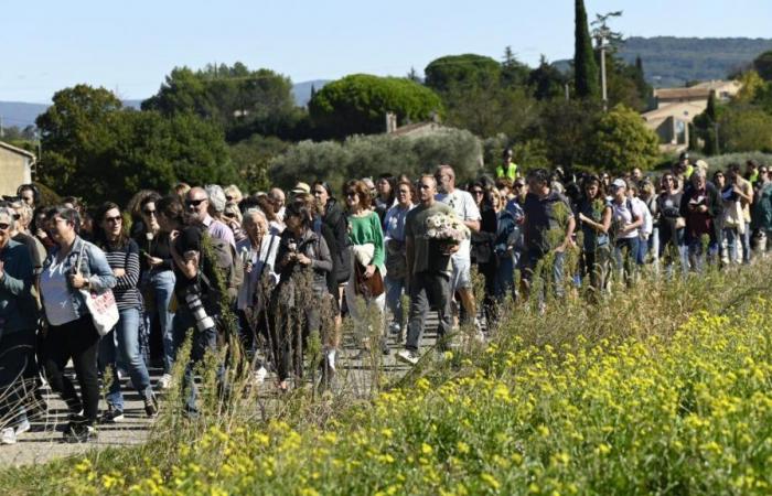 In Mazan, victims of violence march in support of Gisèle Pélicot (photos and videos)