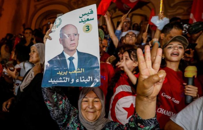 In Tunisia, President Kaïs Saïed declared the winner of an election decided in advance