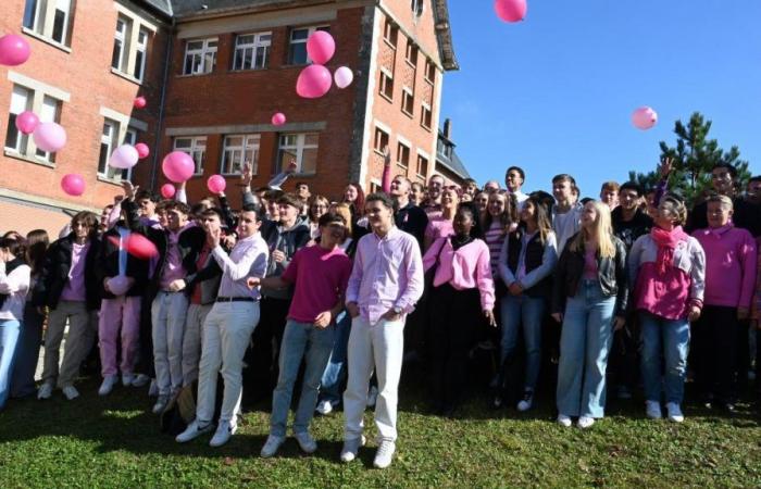 Students from the IUT of Laon mobilized for Pink October