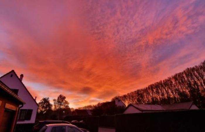 Red, pink, orange: here are your most beautiful photos of the sky this morning, but are they the Northern Lights?