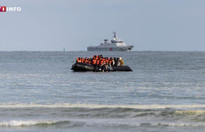 Immigration: nearly 1,000 illegal crossings in the Channel in one day, a record in 2024