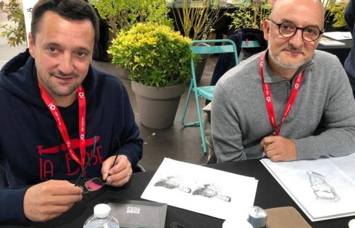 VIDEO. At Le Mans, they get up at dawn to get the drawing from the comic book authors