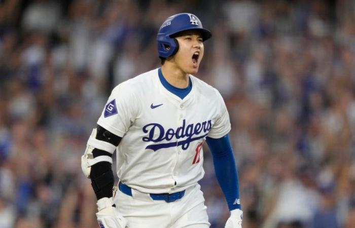 MLB: Shohei Ohtani produces three runs in a Dodgers victory in Game 1